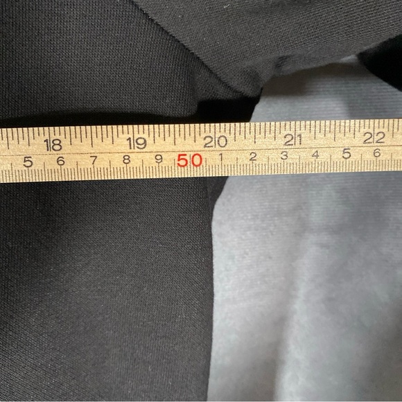 Puma Hooded Hoodie Dress Long Sleeve Black Sweater Size L Pullover Cozycore - Picture 6 of 9